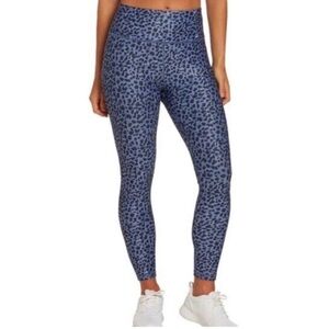 CALIA By Carrie Underwood‎ Blue leopard Leggings Sz M